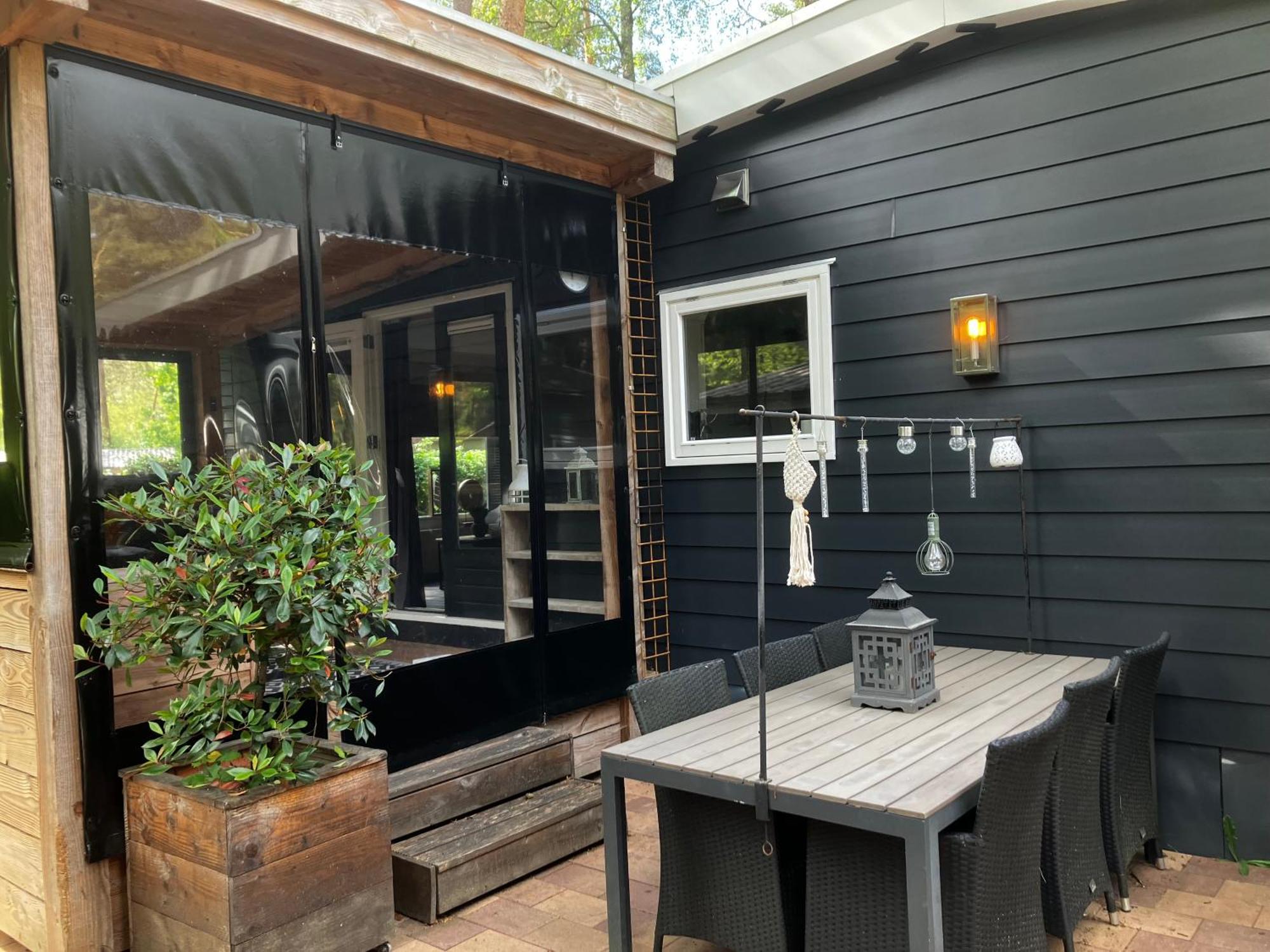 Chalet Bosrijk Midden In De Natuur-Eten&Drinken-Activiteiten-Ontspanning-En Nog Veel Meer Hoenderloo Kültér fotó